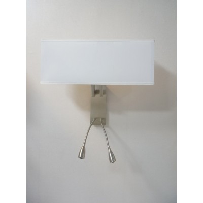 Double Wall Lamp with Two Adjustable LED Reading Lights for Marriott AC Hotels WL11096