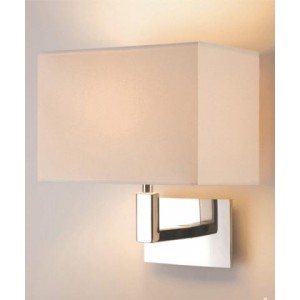 Hotel Wall Lamp in Polished Nickel Finish