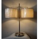 Double Shade Nightstand Table Lamp for Super 8