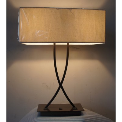 Nightstand Table Lamp with Outlets for Staybridge Suites