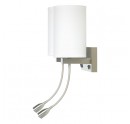 Comfort Inn and Suites Truly Yours Double Wall Lamp with LED Reading Light WL11107D
