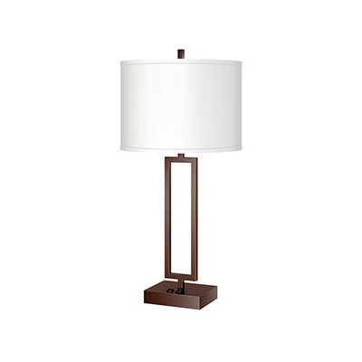 Comfort Inn and Suites Truly Yours End Table Lamp with Power Outlet TL11108