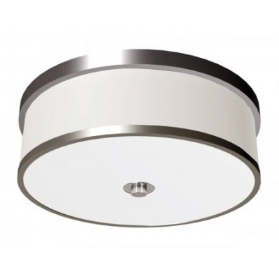 Acrylic Ceiling Light Fixture with Brushed Nickel Accents for Hampton Inn FYI CL11117