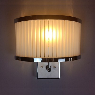 Marble Base Wall Lamp with Frosted Glass Tubes