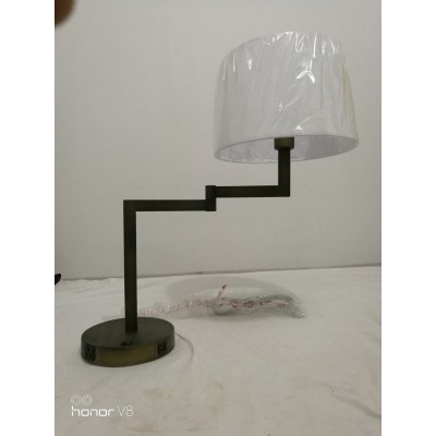 Swing Arm Table Lamp with USB Port